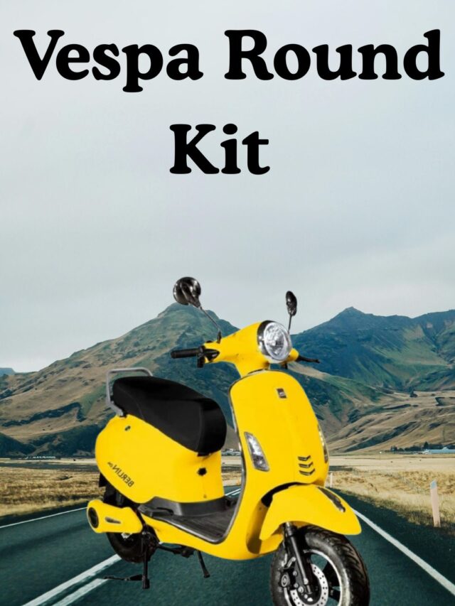 Vespa Round Full Kit – Style Meets Perfection 🛵✨